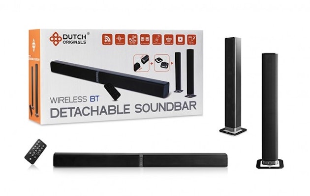 Dutch Originals draadloze los te koppelen Bluetooth Soundbar!